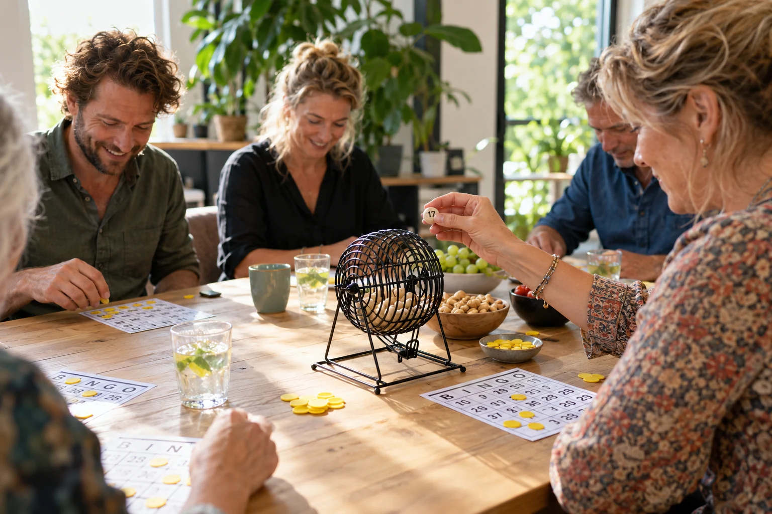 Sfeerbeeld bij Borrel met bingo