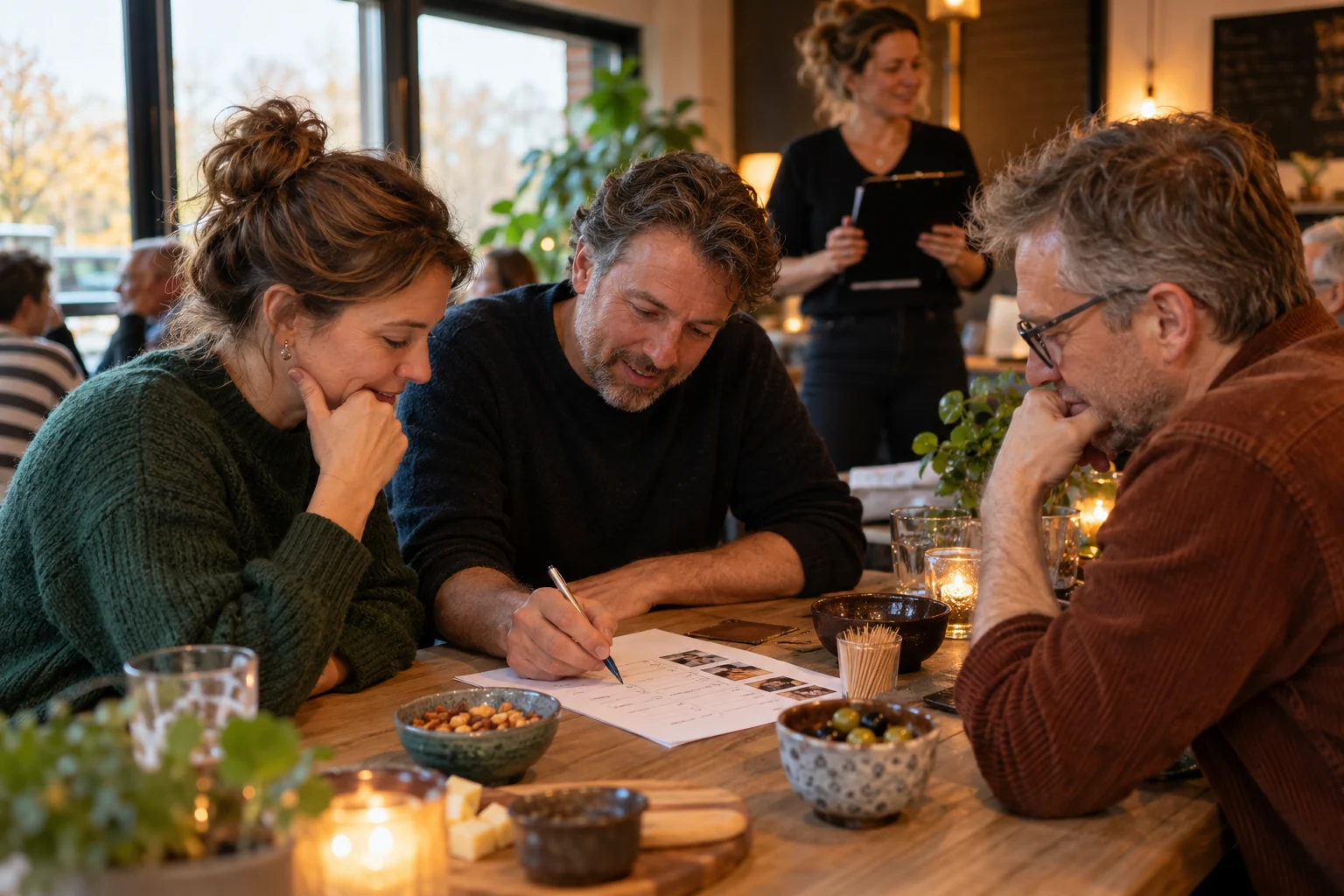 Sfeerbeeld bij Borrel met pubquiz