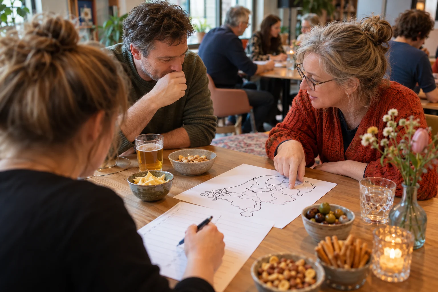 Sfeerbeeld bij Borrel met pubquiz