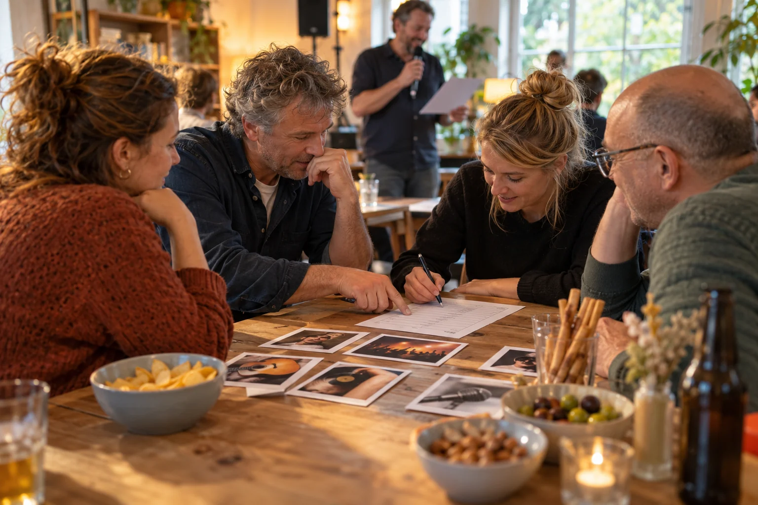 Sfeerbeeld bij Borrel met pubquiz